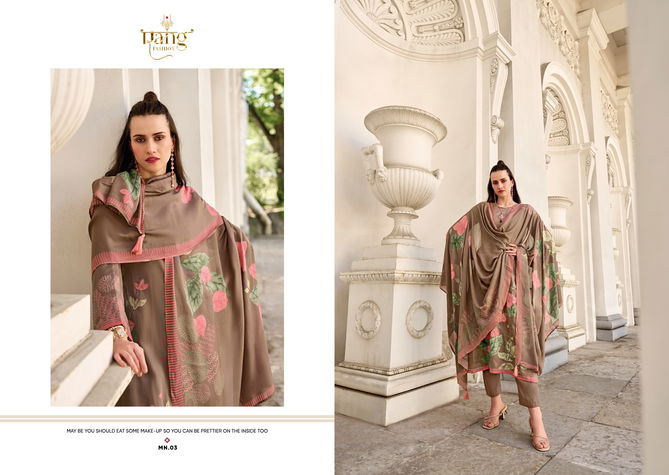 Miraan By Rang Pure Jam Silk Digital Printed Suits Wholesale Market In Surat
